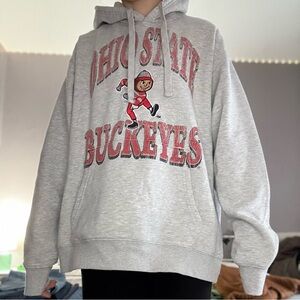 Ohio State Buckeyes Gray Hoodie